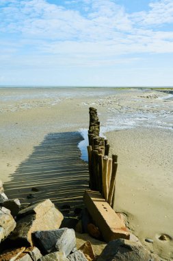 Brittany'de sahil, Saint benoit des ondes, Fransa