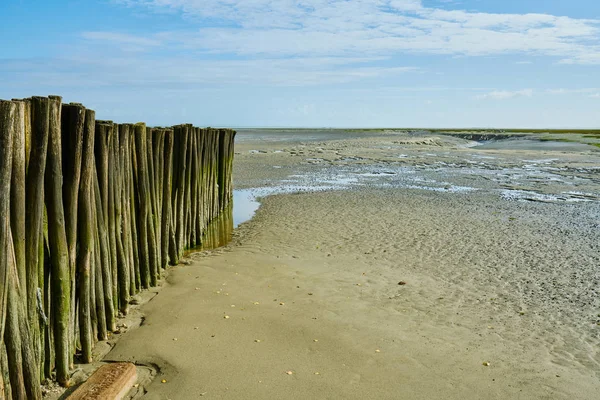 Mar en Bretaña, Saint benoit des ondes, Francia — Foto de Stock