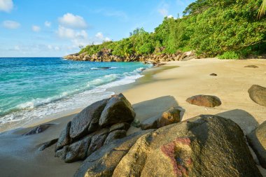 Anse büyük plaj, Mahe, Seyşeller