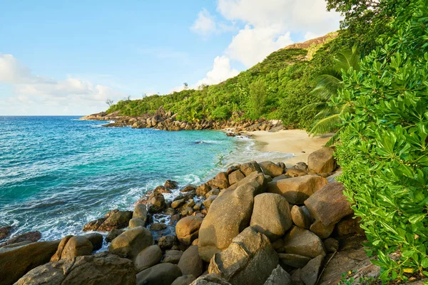 Anse, Velká pláž, mait, Seychely — Stock fotografie