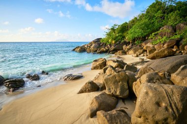 Anse büyük plaj, Mahe, Seyşeller