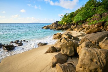 Anse büyük plaj, Mahe, Seyşeller