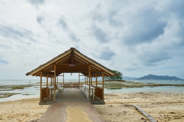 Pontoon, la digue, seyşeller, sendika emlak çiftliği, küçük iskele
