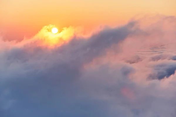 Soleil Nuages Île Réunion — Photo