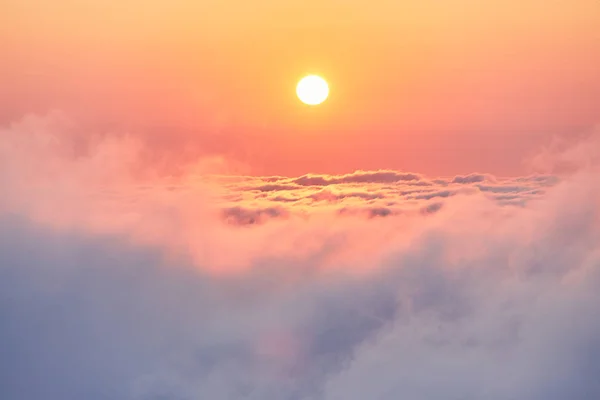 Солнце Облака Остров Воссоединения — стоковое фото