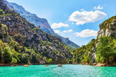 St croix Gölü, les gorges du verdon, provence, Fransa