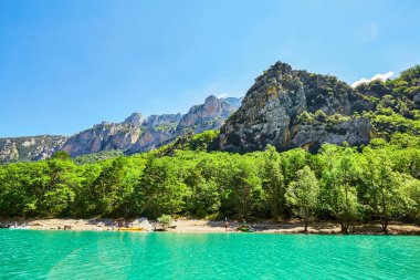 St croix Gölü, les gorges du verdon, provence, Fransa