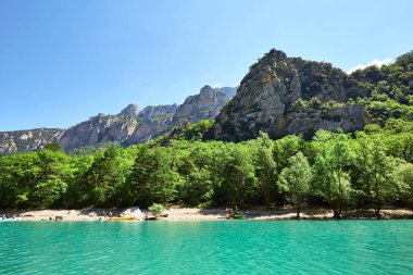 St croix Gölü, les gorges du verdon, provence, Fransa