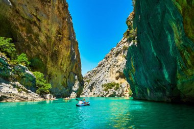 St croix Gölü, les gorges du verdon, provence, Fransa