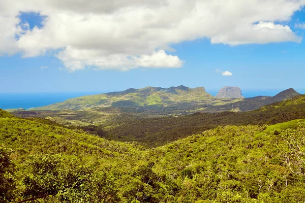 Piękny Krajobraz Black River Mauritius — Zdjęcie stockowe