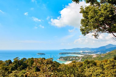 tayland patong plaj, phuket üzerinde görünüm
