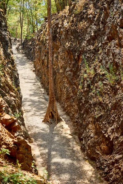 Hellfire Pass Kanchanaburi Tailandia — Foto de Stock