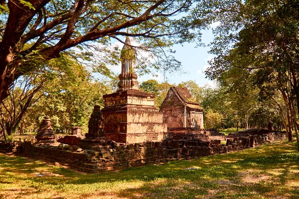 Parque Histórico Sukhothai Sukhothai Cidade Velha Histórico Civilização História Turismo — Fotografia de Stock