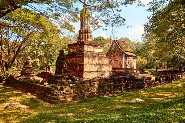 Sukhothai Historical Park Sukhothai Old Town Historisk Civilisation Historie Turisme - Stock-foto