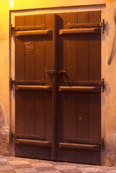 Красивая Старая Входная Дверь — стоковое фото