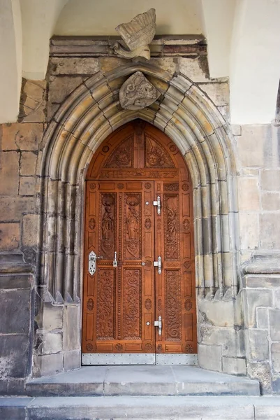Krásné Dveře Chrámu — Stock fotografie