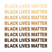 Картина, постер, плакат, фотообои "black lives matter illustration design", артикул 379638650