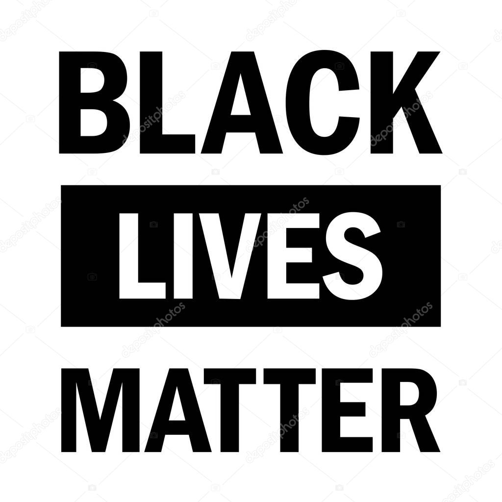 Black Lives Matter Illustration design