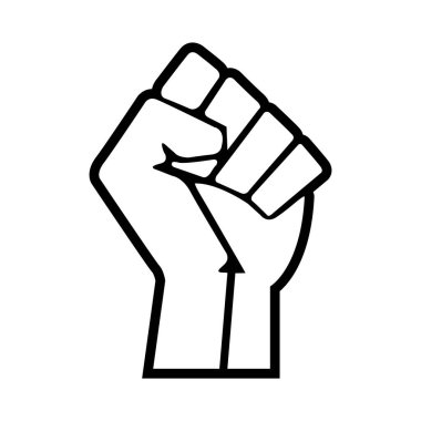 Yükseltilmiş Yumruk Güç Devrimi işareti