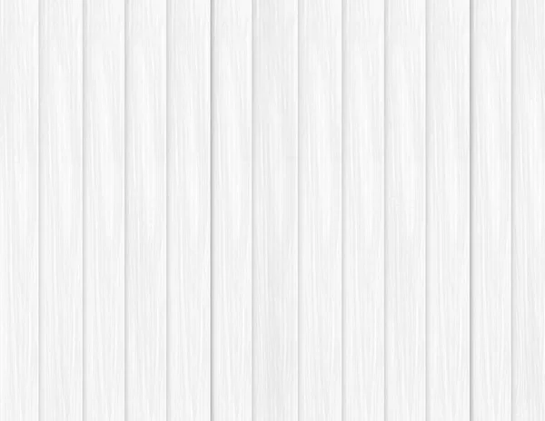 White Wood Texture Hintergrunddesign — Stockvektor