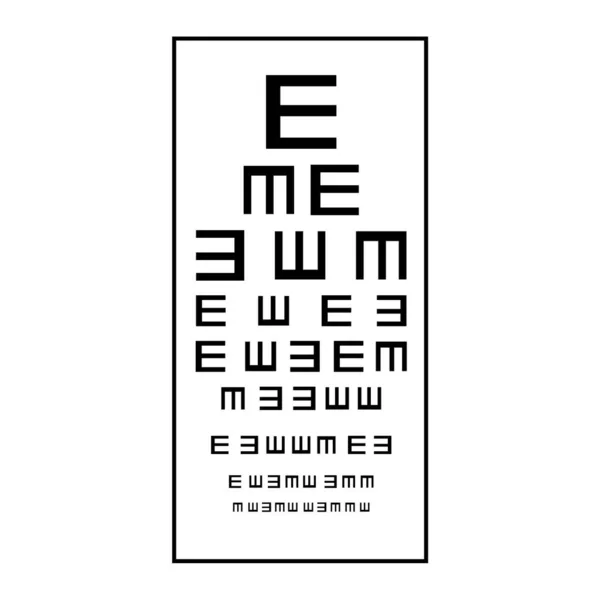 Progettazione Ottica Del Vettore Prova Dell Occhio — Vettoriale Stock