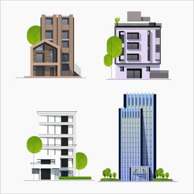 Şehir Binalarının Çeşitliliği ayarlandı