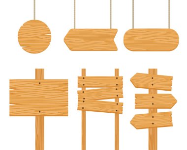 Tahta İşaretlerin Çeşitliliği