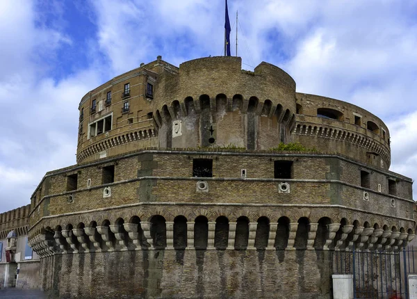 Mausolée Hadrien Castel Sant Angelo Rome Italie — Photo