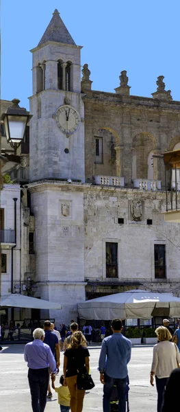 Bari Italy September 2017 View Main Square Piazza Ferrarese Italian — 图库照片