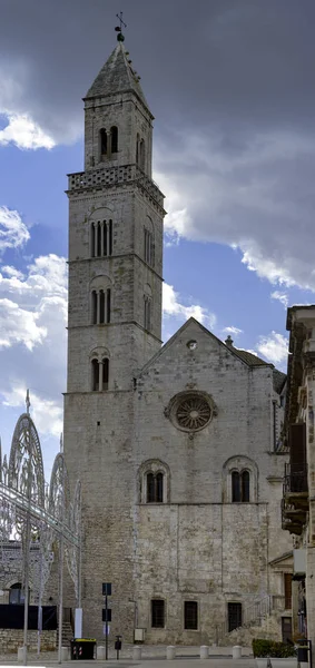 Пало Дель Колле Містечко Провінції Апулія Італія Апулії Романський Кафедральний — стокове фото