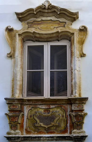 Beautiful Baroque Balcony Historic Center Locorotondo Puglia Italy — Stock Photo, Image