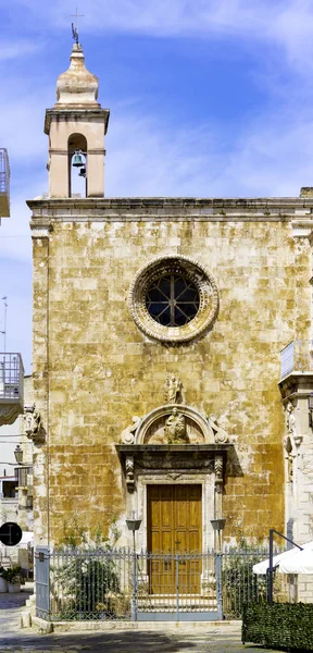 Glimp Van Oude Stad Van Giovinazzo Apulië Italië — Stockfoto