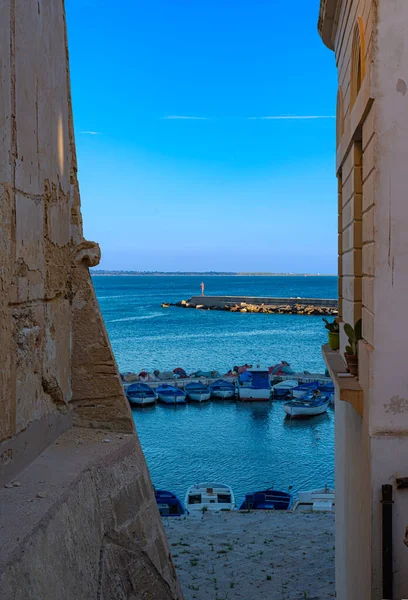 View Port Gallipoli View Castle — Stock Photo, Image