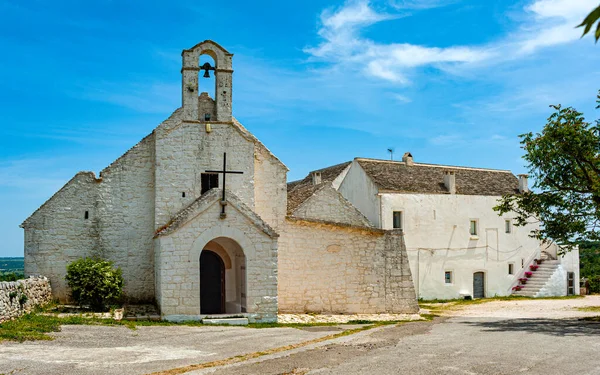 Santa Maria Barsento Kilisesi Bir Zamanlar Bir Manastır Olan Komşu — Stok fotoğraf