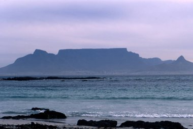 Tablo dağ görünümü, Cape Town, Batı Cape, Güney Afrika