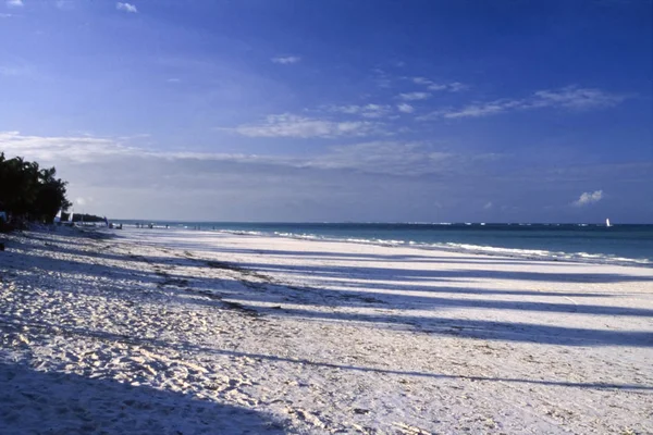 Praia Kiwengwa Zanzibar Tanzânia África — Fotografia de Stock