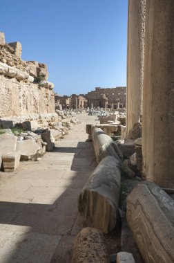 Leptis Magna kalıntıları