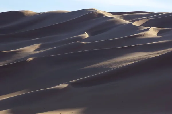 Оранжевые Дюны Пустыни Сахара — стоковое фото