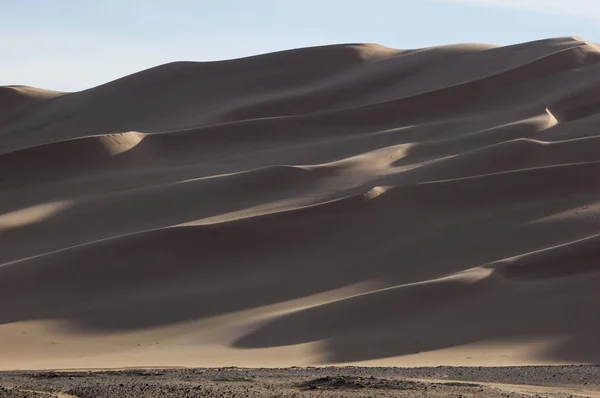 Orange Dunes Libyan Sahara Desert — Stock Photo, Image