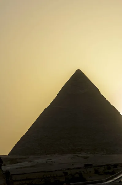 エジプト 2008 カフラー王のピラミッド ギザの遺跡のカフラー王 エジプト — ストック写真