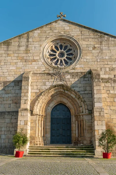 Barcelos Portugal Circa Januari 2019 Uitzicht Santa Maria Maior Chrurch — Stockfoto