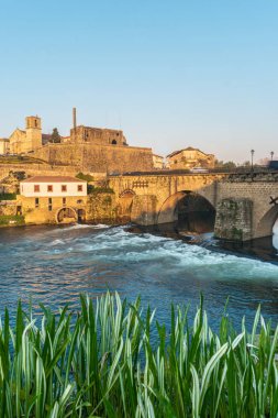 BARCELOS, PORTUGAL - CIRCA JAUARY 2019: View of Barcelos city wi clipart