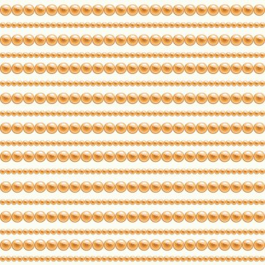 Altın Bileklikler lüks seamless modeli boncuk. Moda tasarımı için. Vektör