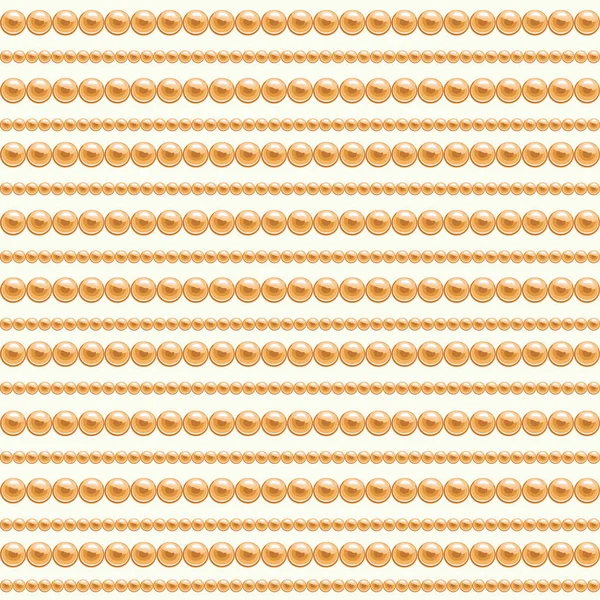 Altın Bileklikler lüks seamless modeli boncuk. Moda tasarımı için. Vektör