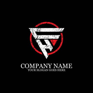 Ch harfi logosu Tasarım İlham, spor ve fitness logo şablonu Başlangıç