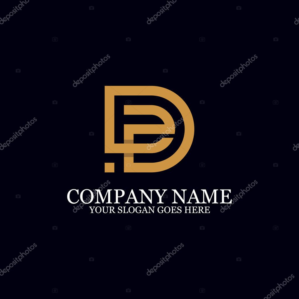 Letter DZ Monogram Logo Inspiration, great for logo Marks, Clean and clever logo templates, initial logo designs