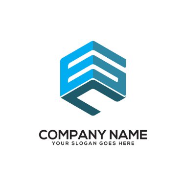 Gc ilk harfi Logo Inspiration, G ve C altıgen Vektör