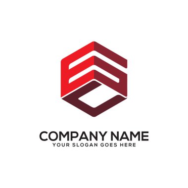 Gc ilk harfi Logo Inspiration, G ve C altıgen Vektör