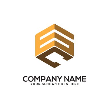 Gc ilk harfi Logo Inspiration, G ve C altıgen Vektör