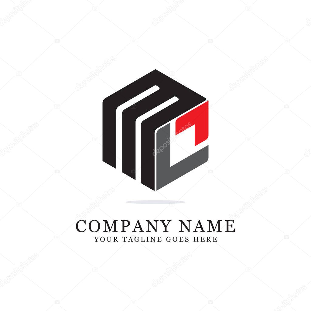 ML initial logo designs, ML creative logo inspiration